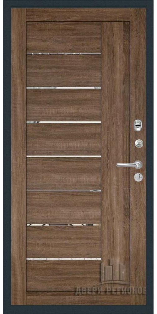 Входная дверь Regidoors Президент X7 LIGHT 2110 с зеркалом Входная дверь Regidoors Президент X7 LIGHT 2110 с зеркалом