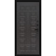 Входная дверь Labirint Storm 04 цвета венге