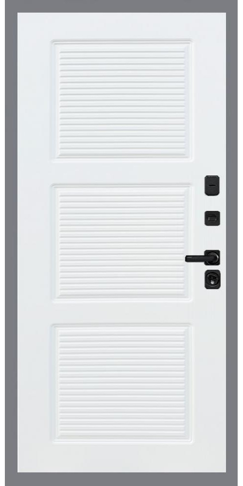 Входная дверь Гранд 15 Бетон Black с отделкой Входная дверь Гранд 15 Бетон Black с отделкой