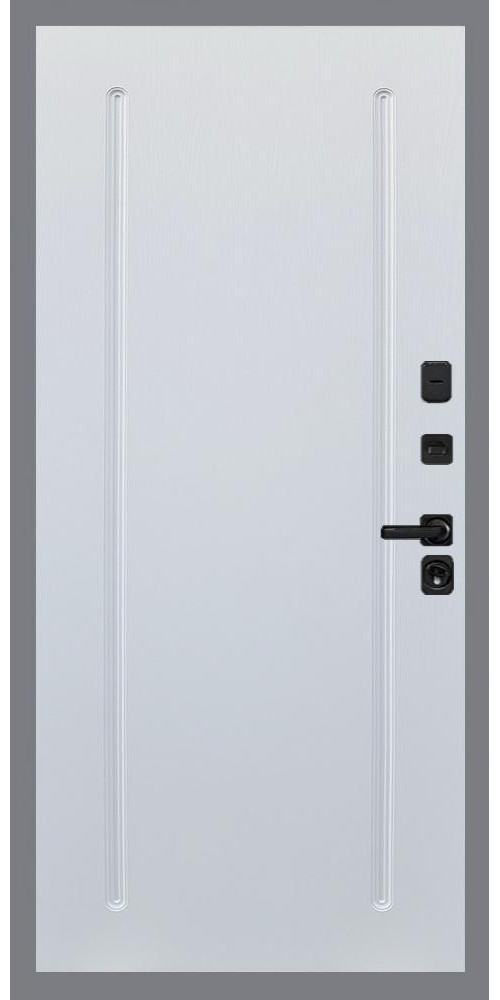 Входная дверь Гранд 15 Бетон Black с отделкой Входная дверь Гранд 15 Бетон Black с отделкой