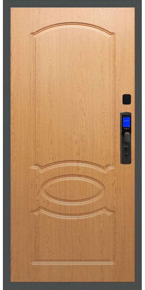 Входная дверь Баяр M2055 Face ID ФЛ-128 в цвете Дуб
