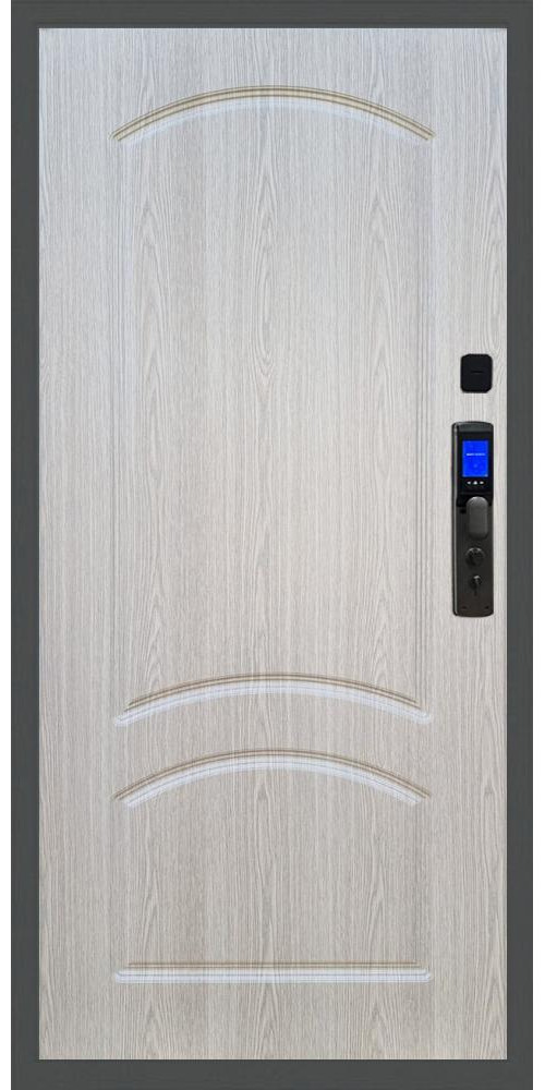Входная дверь Баяр M2055 Face ID ФЛ-126 в цвете беленый дуб
