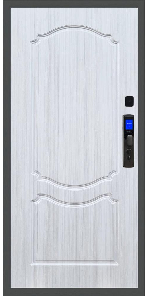 Входная дверь Баяр M2055 Face ID ФЛ-130 в цвете сандал белый
