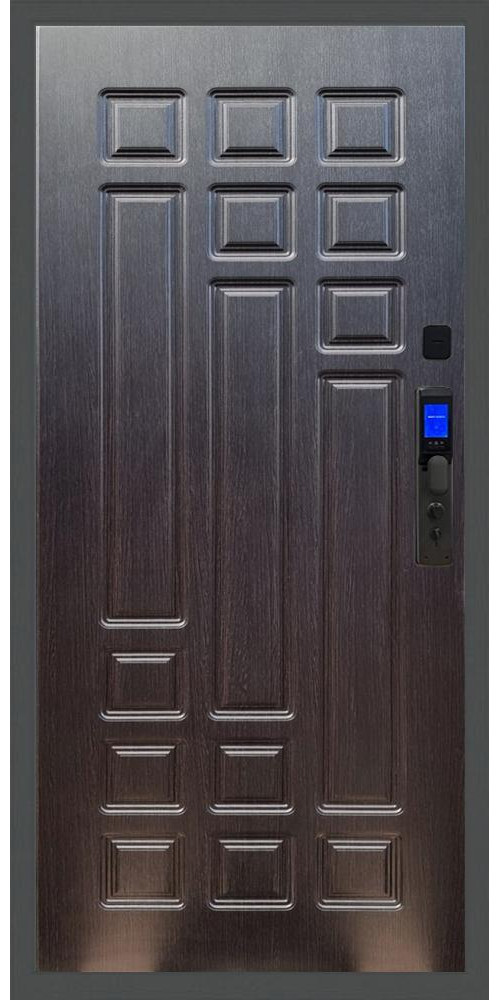Входная дверь Баяр M2055 Face ID ФЛ-32 в цвете Венге
