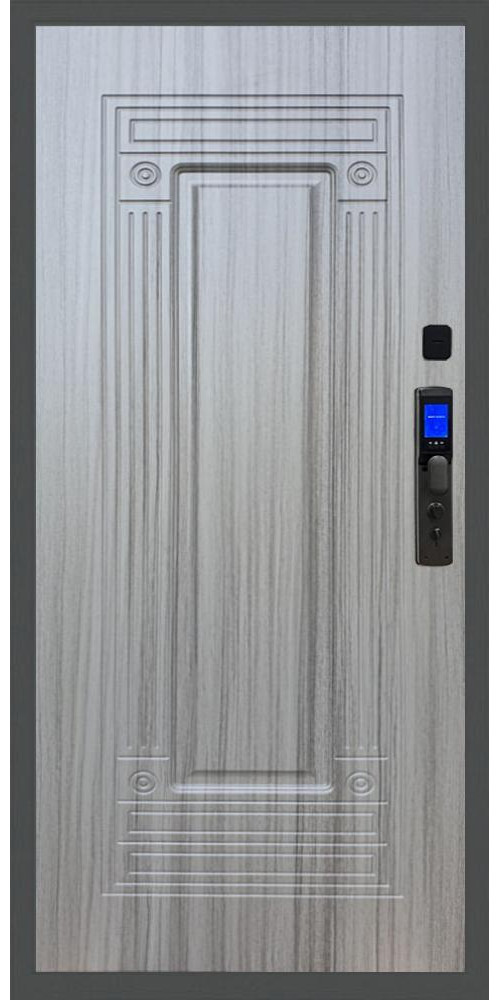Входная дверь Баяр M2055 Face ID ФЛ-4 в цвете сандал серый
